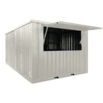 XL zerlegbarer Barcontainer 4×3 Meter Weiß RAL 9016