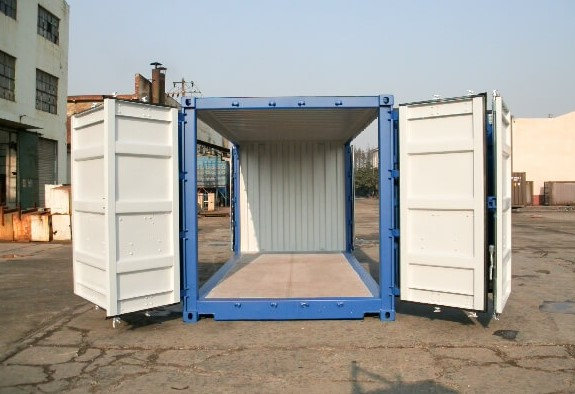 20-Fuß-Transportcontainer mit doppelter Seitentür