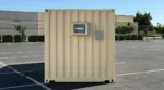 20-Fuß-Container (generalüberholt), kombiniert als Büro- und Lagercontainer – Bild 5