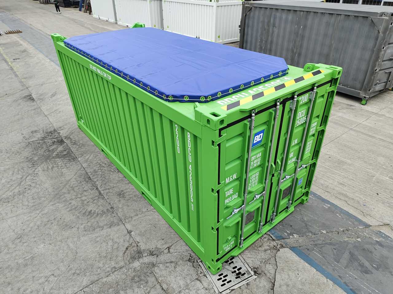 AS 20-Fuß-Offshore-Container mit offenem Dach – Norm DNV 2.7-1 – Bild 1