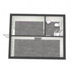 DUO-BÜRO- UND WOHNCONTAINER MIT DUSCHE UND WC, OPTIONAL MIT KOCHECKE (30 m²) – Bild 28