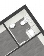DUO-BÜRO- UND WOHNCONTAINER MIT DUSCHE UND WC, OPTIONAL MIT KOCHECKE (30 m²) – Bild 29