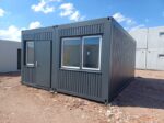 DUO-BÜRO- UND WOHNCONTAINER MIT DUSCHE UND WC, OPTIONAL MIT KOCHECKE (30 m²) – Bild 4