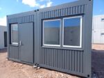 DUO-BÜRO- UND WOHNCONTAINER MIT DUSCHE UND WC, OPTIONAL MIT KOCHECKE (30 m²) – Bild 8