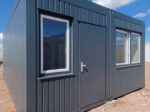 DUO-BÜRO- UND WOHNCONTAINER MIT DUSCHE UND WC, OPTIONAL MIT KOCHECKE (30 m²) – Bild 9