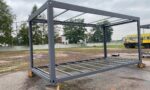 Containerrahmen, verschraubt, Faltcontainer, Flat-Pack, 6055 × 2440 mm – Bild 3