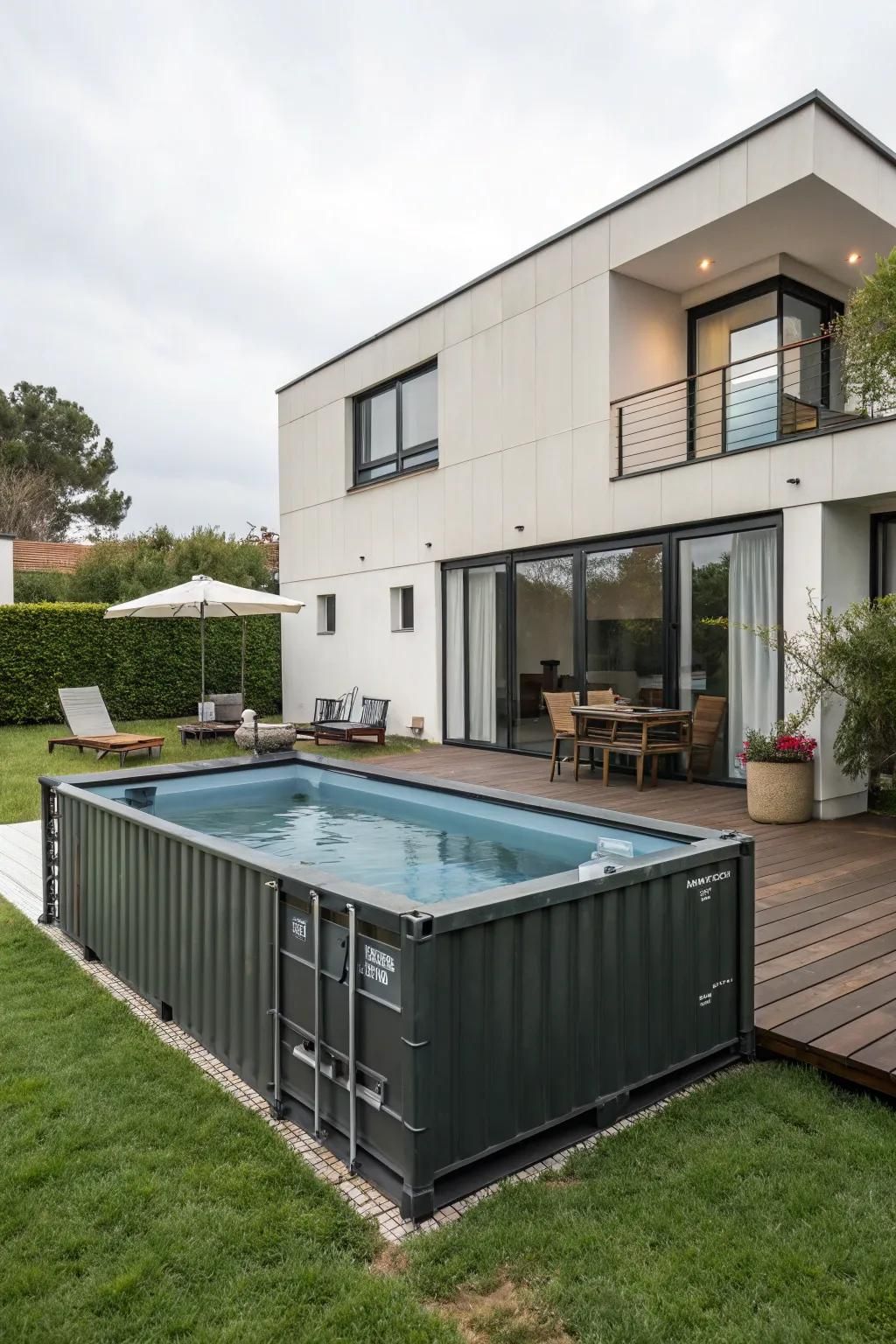Poolcontainer